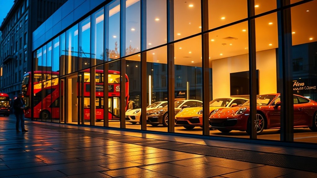 Car Showroom Glazing Stamford Hill