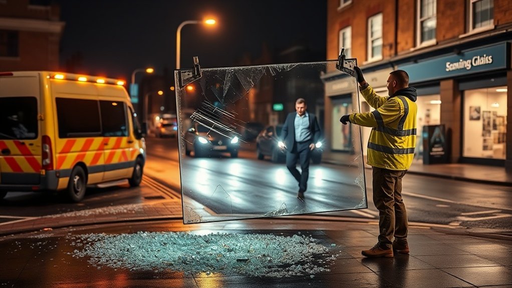 Emergency Glazing Rectory Road