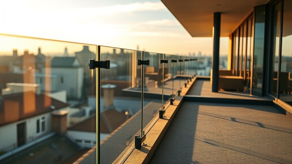 Terrace Glass Balustrades Stamford Hill