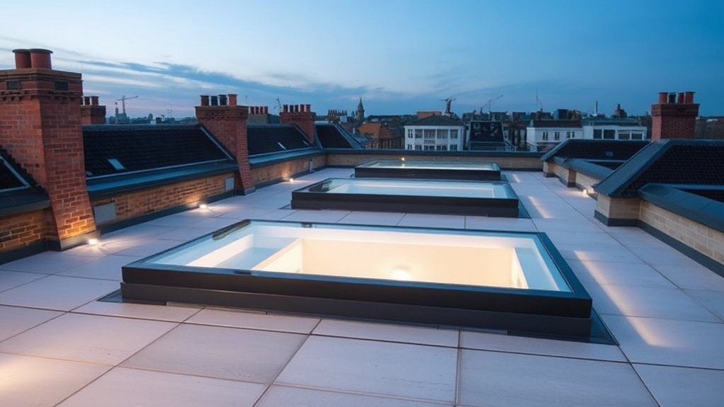 Walk-On Roof Lights Stamford Hill